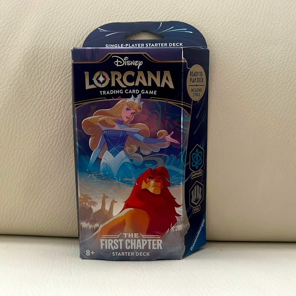 Disney Lorcana Starter Deck - The First Chapter Sapphire Steel
